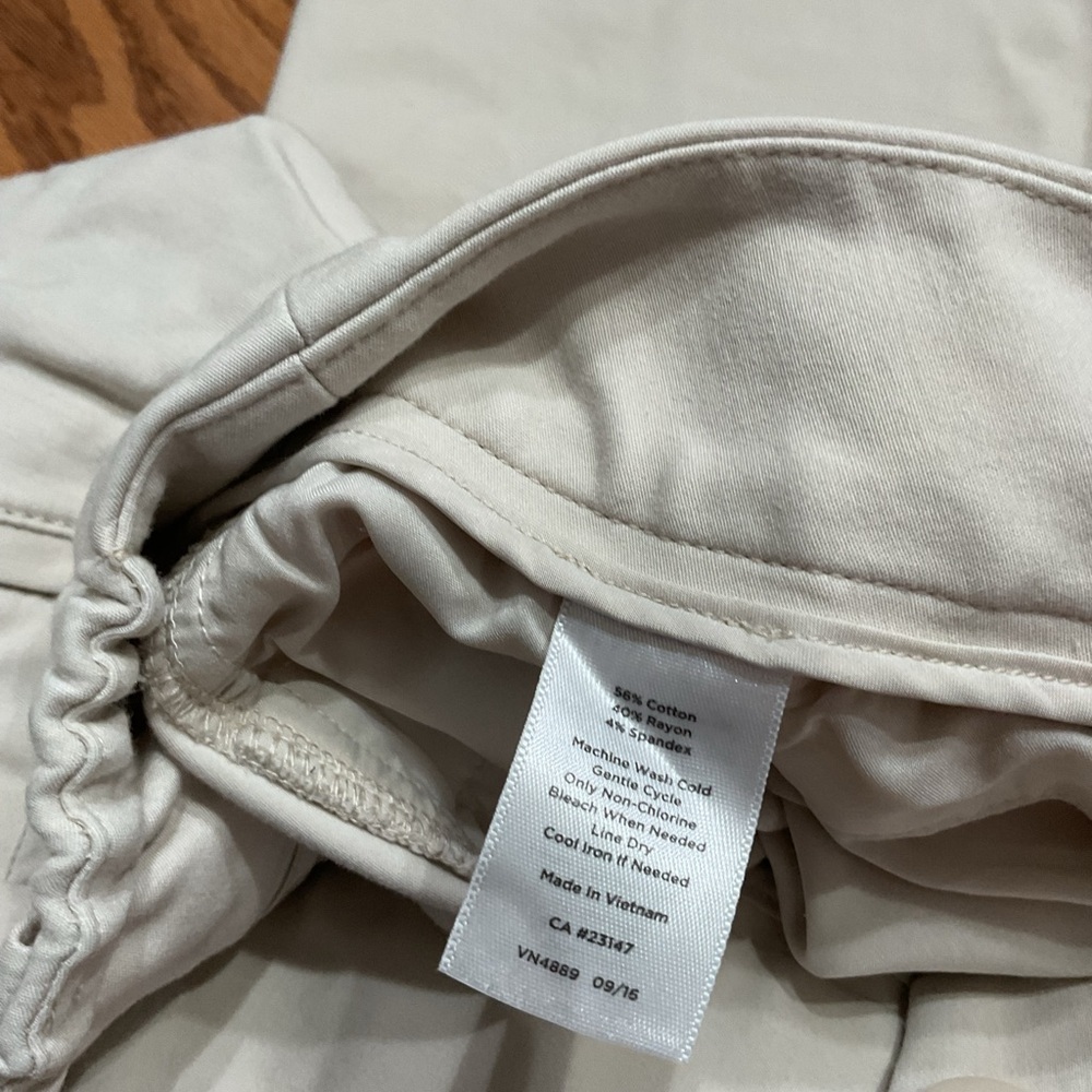 Talbots women’s Off-White Trousers size 14w - Picture 4 of 5